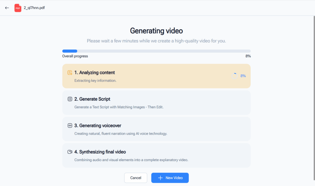 Step 3 — Generate and Export Your Video