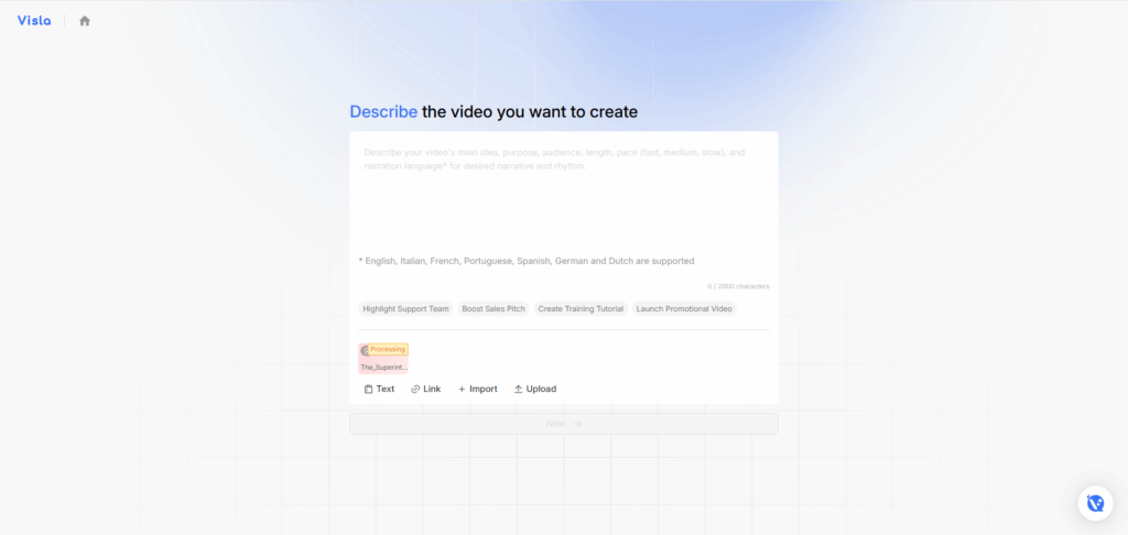 Visla – Turn PDFs into Reels with AI Scenes and Narration