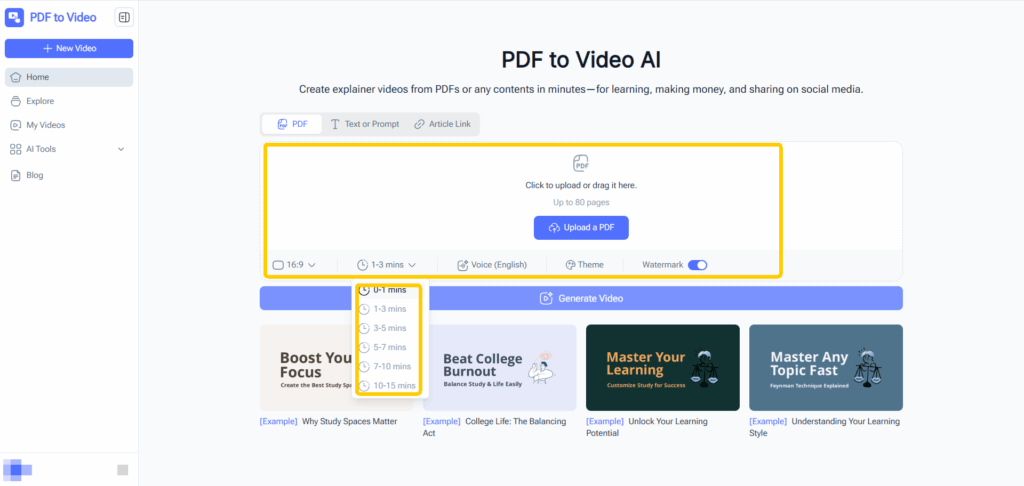 Manual Video Creation vs PDF→Script→AI Video