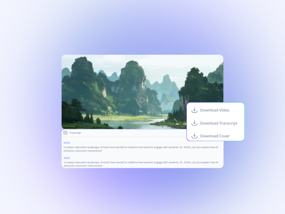 Generate and Download